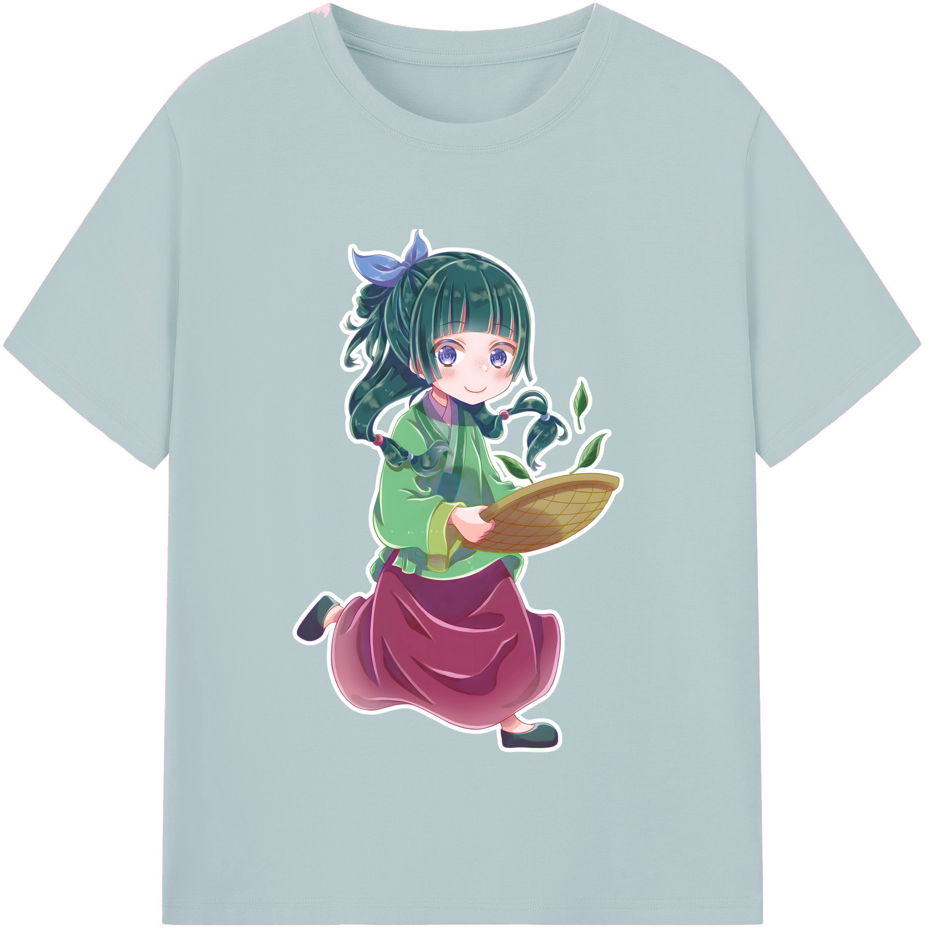 （画像用） 薬屋のひとりごと The Apothecary Diaries 綿100％半袖Tシャツ（フロントプリント）